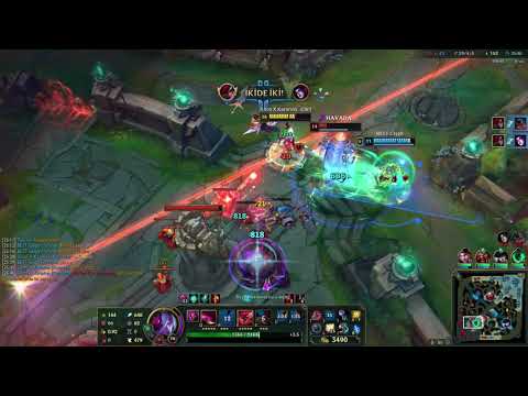 Blood Moon Katarina 1v5 Dive Pentakill