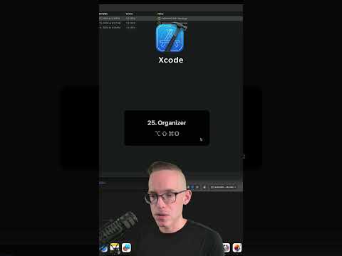 Xcode 16 Organizer Shortcut Crashes Logs and Archives #xcode #ios #swift thumbnail