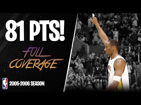 Kobe Bryant CAREER-HiGH 81 Points vs Toronto Raptors - Full Coverage 22/01/2006