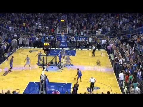 Oladipo and Westbrook trade big shots.