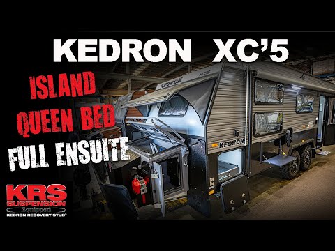 KEDRON® 20ft'6  XC5 CARAVAN - KRS 'RECOVERY STUB'®️ SUSPENSION - LITHIUM POWERED - AUSTRALIA