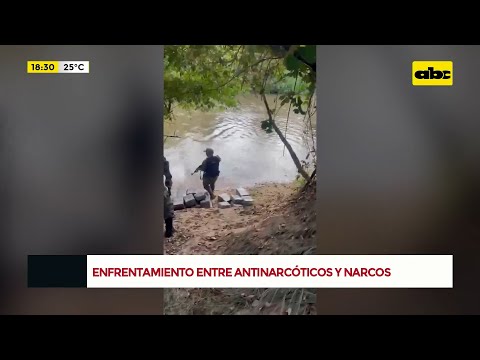 Así fue el enfrentamiento entre agentes antinarcóticos y presuntos narcos en Canindeyú