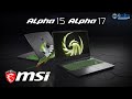 Ноутбук MSI Alpha 17 B5EEK