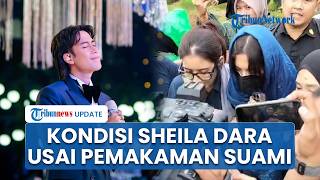 Ketegaran Sheila Dara Antar Sang Suami Vidi Aldiano ke Peristirahatan Terakhir di TPU Tanah Kusir