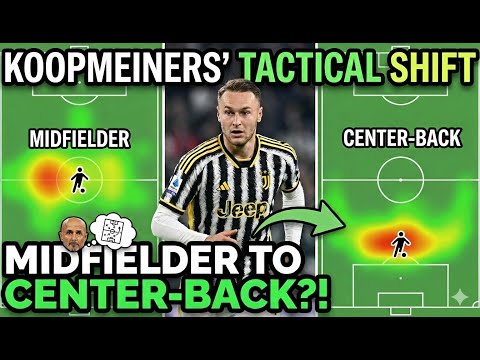 TEUN KOOPMEINERS: Midfielder to Center-Back?! | Spalletti's INSANE Tactical Masterstroke at Juventus