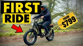 This 1500w Moped-Style E-bike Costs Less Than my iPhone!