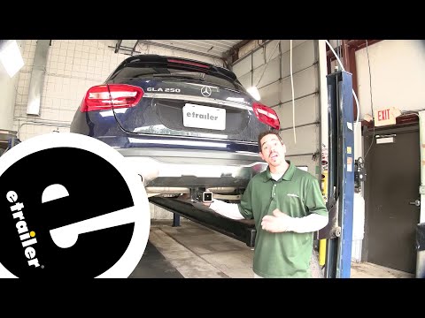 etrailer | Installation: Curt Trailer Hitch Receiver on a 2019 Mercedes-Benz GLA-Class