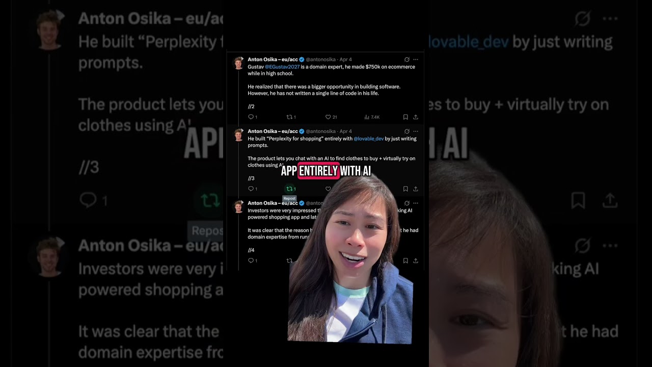 This guy raised $half million without any Technical experience, building his perplexity for shopping