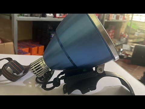 Đèn kẹp bình ác quy siêu sáng P1200 choá lớn nhất sáng nhất Việt Nam Chip 16 nhân led