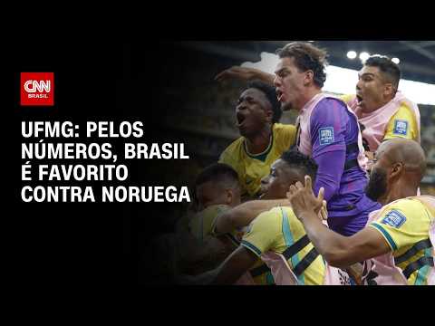 Copa do Mundo: Cálculo da UFMG aponta Brasil como favorito contra Noruega | CNN PRIME TIME