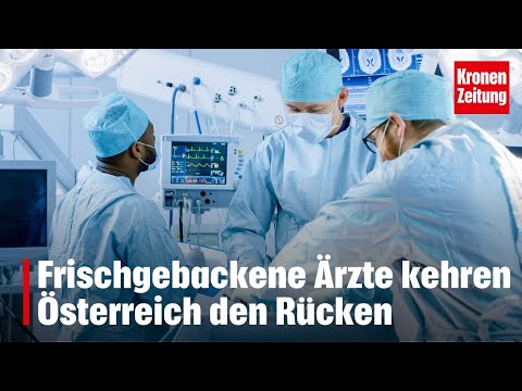 Frischgebackene Ärzte kehren Österreich den Rücken | krone.tv NEWS