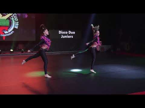 Severina Elizaveta & Vasiukova Viktoriia | Disco Dance Duo Juniors | Lithuanian Cup 2018