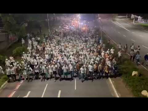 Mancha Verde em Santo André para a partida Palmeiras x Floresta pela Copinha!!!