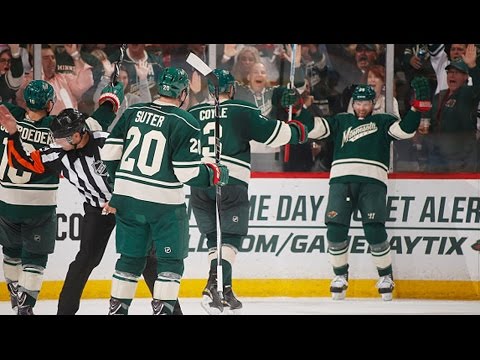 Wild strike twice in 21 seconds against Blues