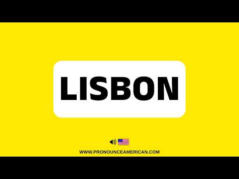How to Pronounce LISBON (Correctly & Confidently)
