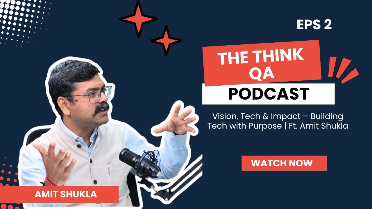 Thumbnail for Vision, Tech & Social Impact – Building Tech with Purpose with Mr. Amit Shukla