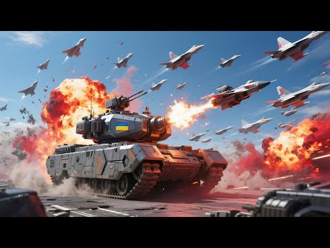 Results of entering the skies of Ukraine! 137 Russian fighter jets destroyed by anti-air laser tanks