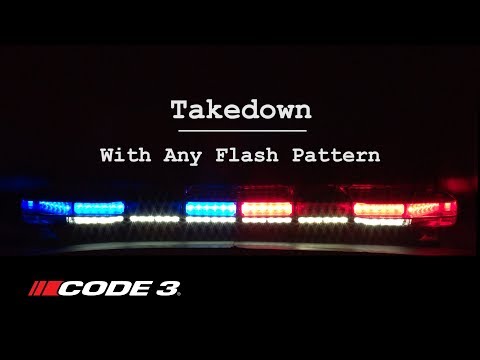 Code 3's Pursuit Lightbar Flash Patterns