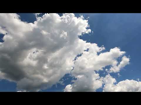 Wolken im Zeitraffer - Ein Blick in den Himmel über Fulda am 31 Mai 2025 zum Entspannen und Genießen