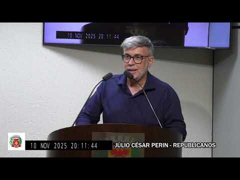Sessão da Câmara Municipal Saltinho - 10/11/2025
