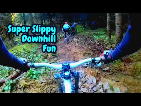 Super Slippy Downhill Fun | Local Irish Downhill Trails | Follow Cam