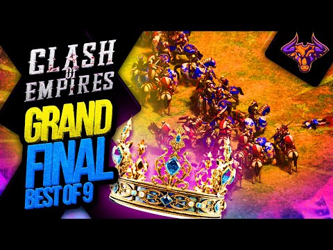 GRAND FINAL CLASH OF EMPIRES $12,000 Best of 9 NO SPOILER - #ageofempires2