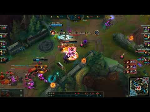 Miss Fortune 1v5 pentakill