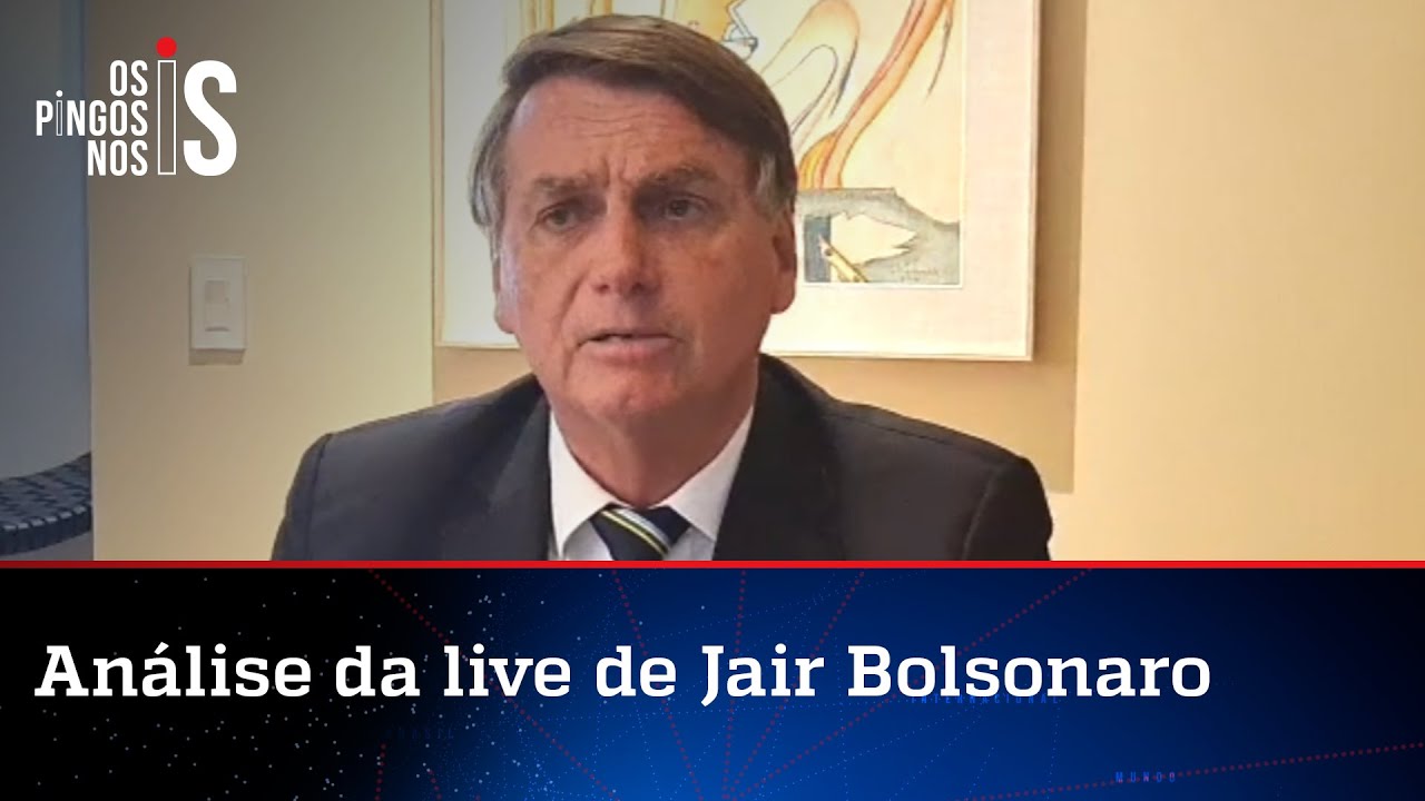 Análise da live de Jair Bolsonaro de 10/06/22