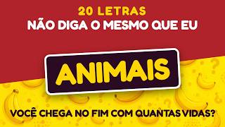 Capa de Animais em 20 Letras #01