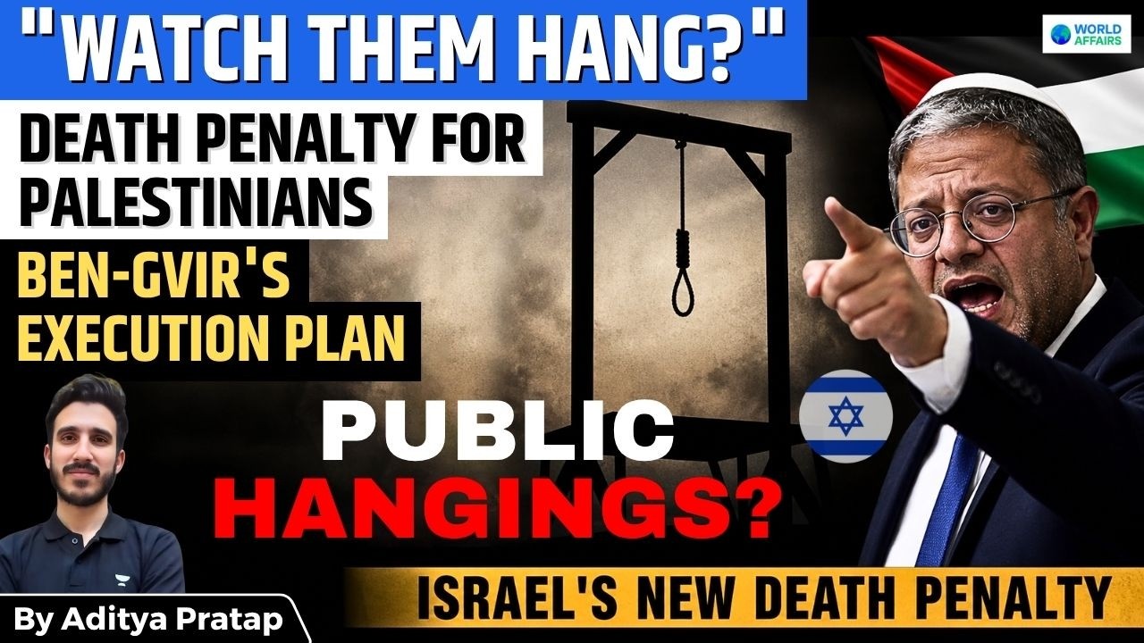 Israel Builds Gallows for Palestinians? Ben-Gvir's Controversial Hanging Facility Explained