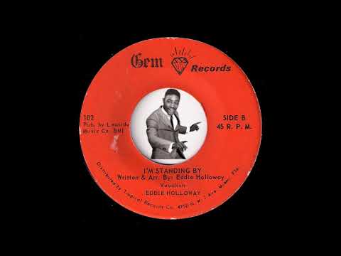 Eddie Holloway - I'm Standing By [Gem Records] Crossover Soul 45 Video