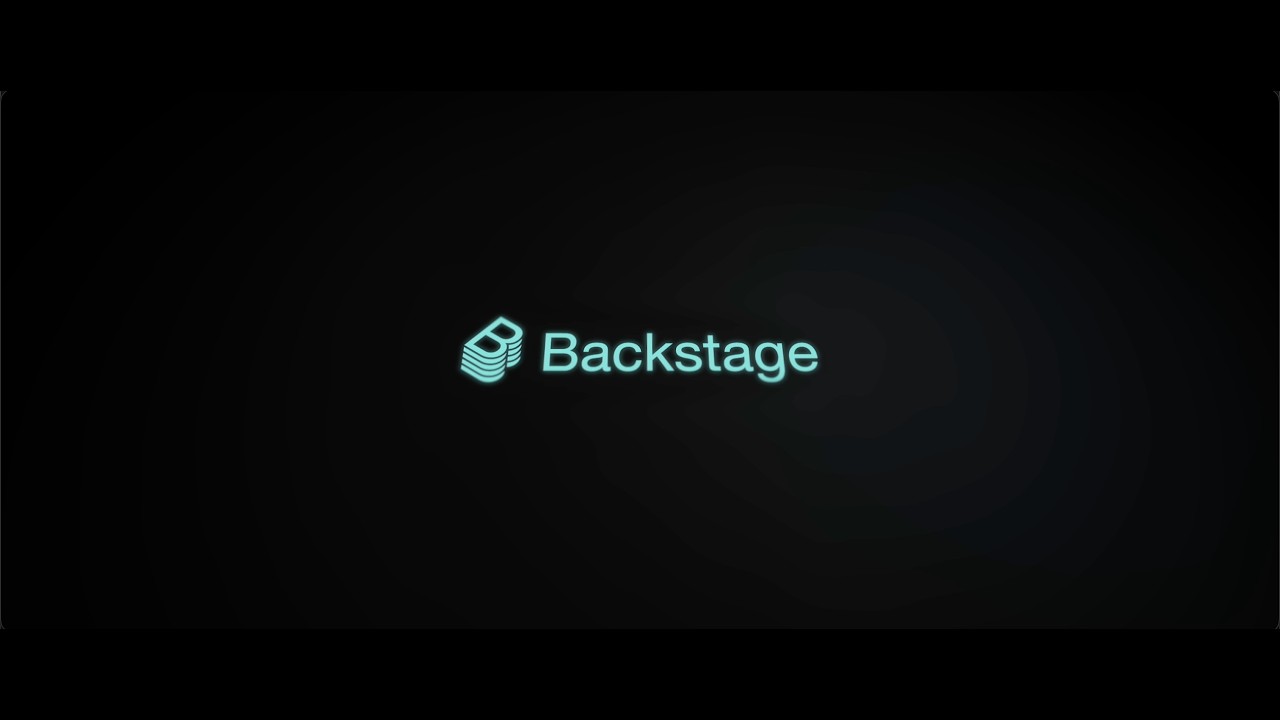 Backstage: From Spreadsheet to Standard