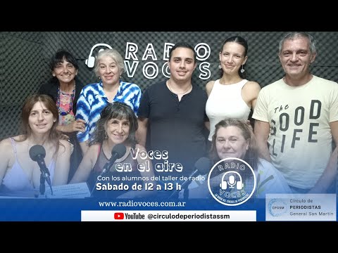 VOCES EN EL AIRE #periodistas #radio #radiovoces #circulodeperiodistas