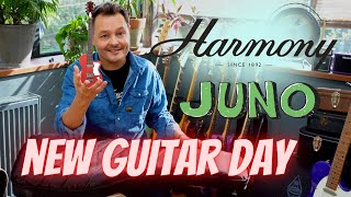 Video thumbnail for How cool is this guitar - Harmony Juno Unboxing and Tones by Peter Honoré