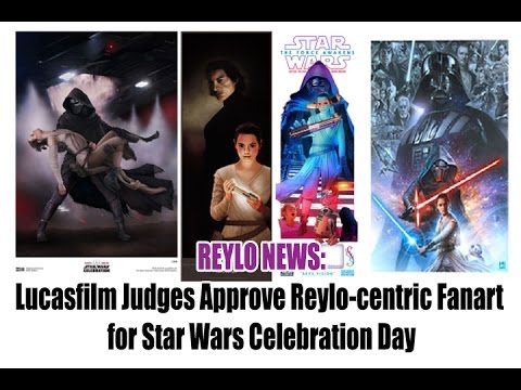 Reylo News: Lucasfilm Judges Approve Reylo-centric Fanart for Star Wars Celebration Day