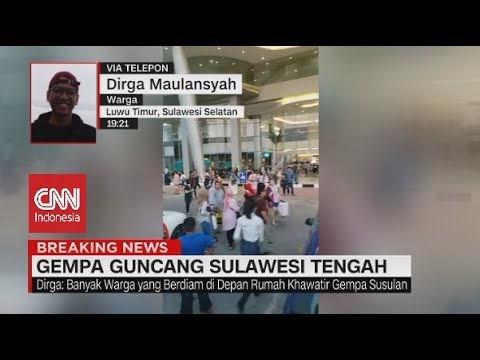 Kesaksian Warga Terkait Gempa 7,7 Magnitudo yang Mengguncang Sulteng