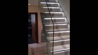 Toughened  glass balustrade in Battersea