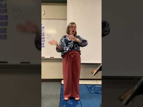 We’re moving up to kindergarten (choreography)