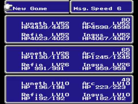 Let's Play Final Fantasy III #01 - Little Hope