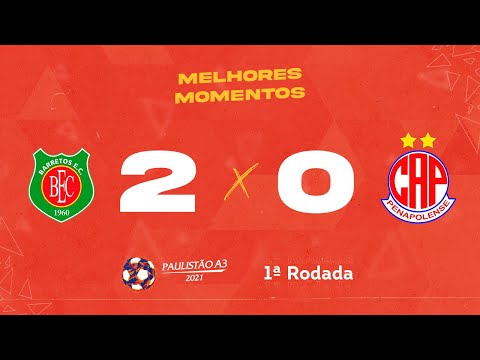 Melhores Momentos de Barretos 2 x 0 Penapolense - Rodada 1 - Paulistão A3 2021