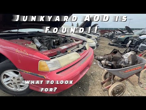 The Complete Guide to a Ford AOD Conversion! Part 1: Junkyard Search!