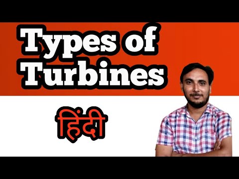 Classification of Turbines in Hindi