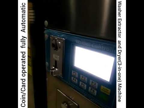 Coin Operated Laundry Machine
