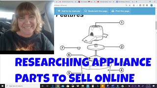 How I Research Appliance Parts To Sell Online