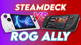 What you NEED to know - Asus ROG Ally vs Steam Deck