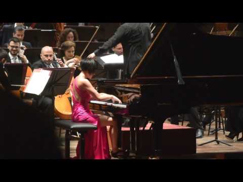 Yuja Wang - Tchaikowsky Concert n.1 Finale - Roma 2017-04-27