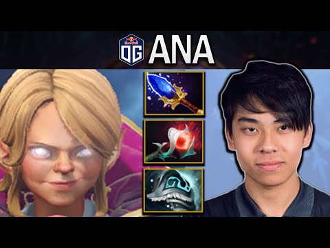 OG.ANA SMURF INVOKER WITH MALEVOLENCE-SHIVA'S - DOTA 2 GAMEPLAY