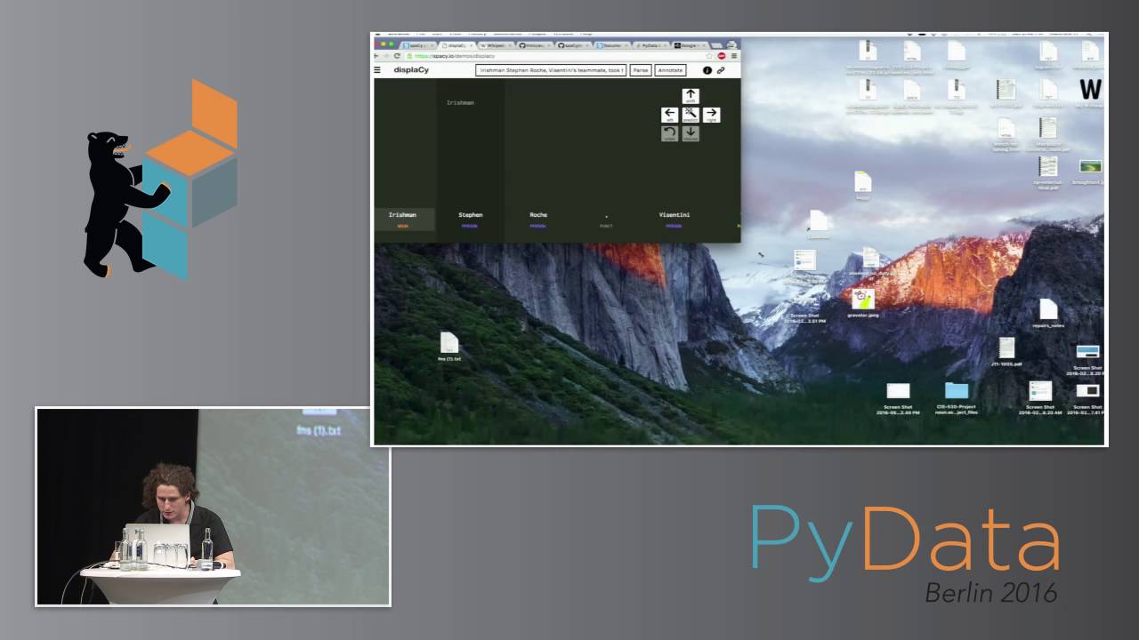 Matthew Honnibal - Designing spaCy: Industrial-strength NLP