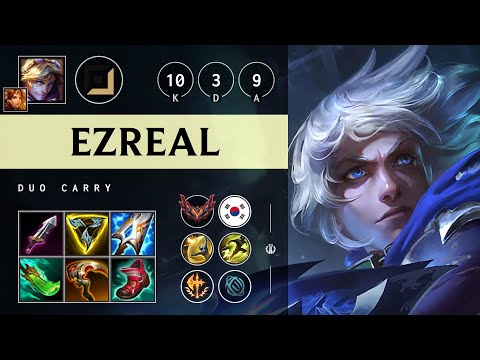 Ezreal ADC vs Jinx - KR Grandmaster Patch 25.17