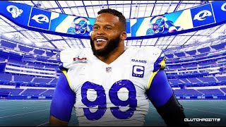 Aaron Donald Terrifying Quarterbacks for 8 Minutes (highlights)